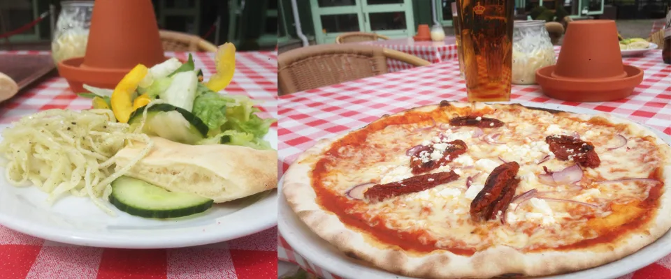 En ofrivillig pizzalunch