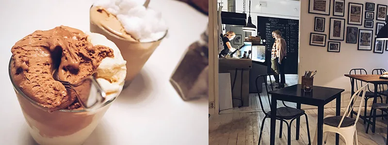 Tre glasstips på stans bästa glasskafé