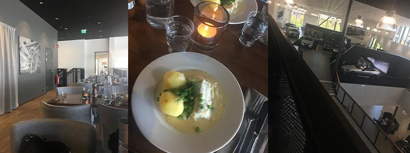 Första och sista lunchen på Kapris