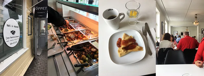 Platt fall för lunchbuffén hos mat & vänner