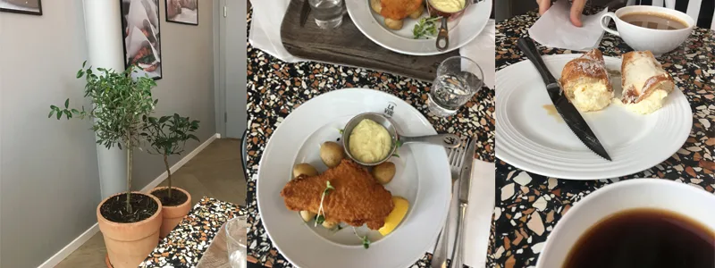Varken inredning eller vyn räddar La Vues lunch