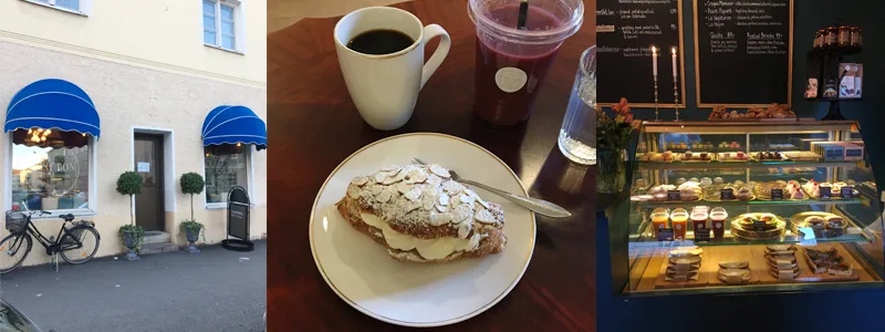 Imponerande god croissantsemla på C’est bon