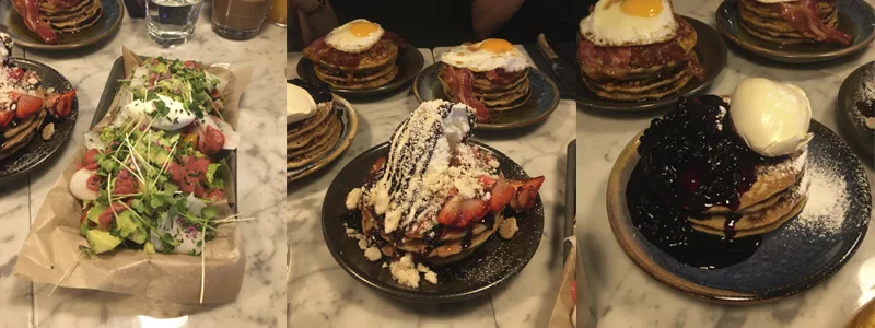 Generös, söt och Glädjande pannkaksbrunch