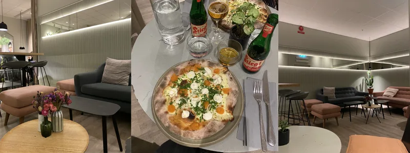 En välsmakande pizza-klassiker på Stuk